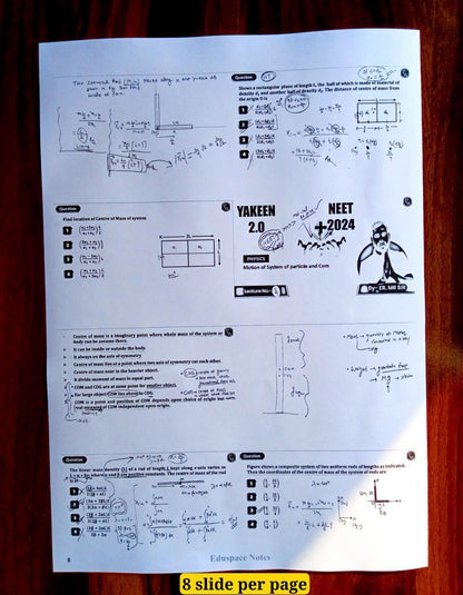 PHYSICS by MR SIR [ YAKEEN 2.0 2023]